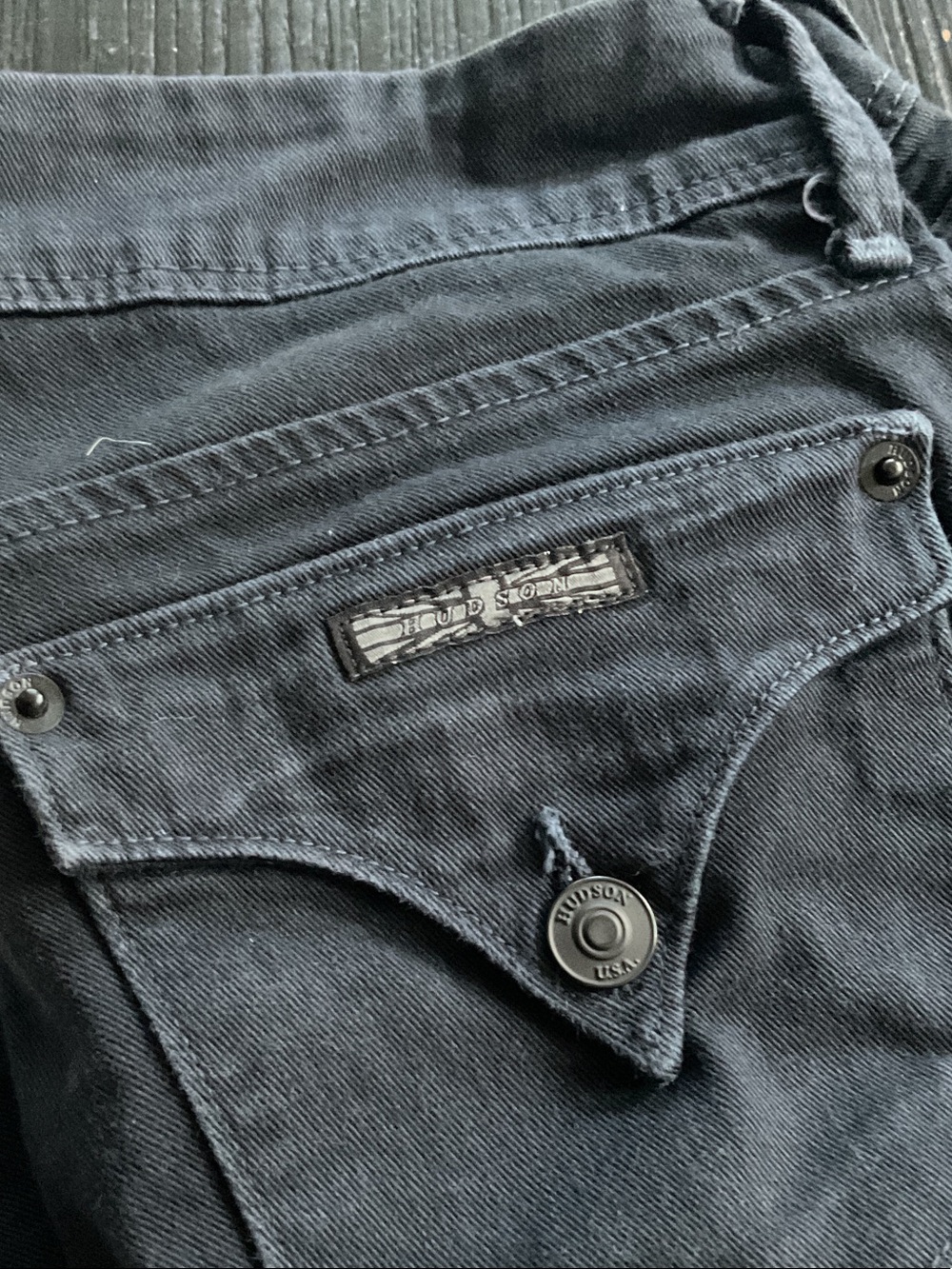 Hudson Jeans women’s Charcoal Black Slim Jeans